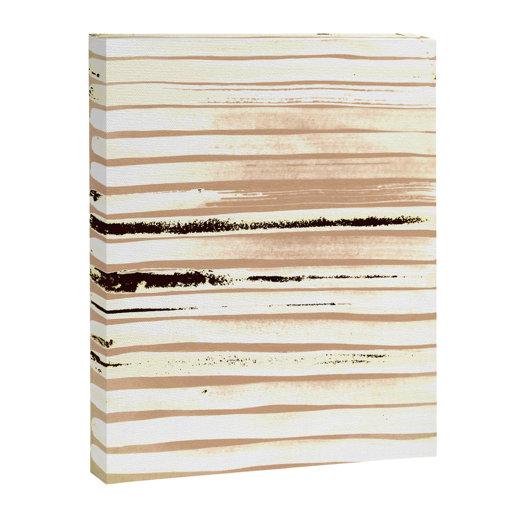 Brown Earth Lines Canvas Print Gallery Image 6