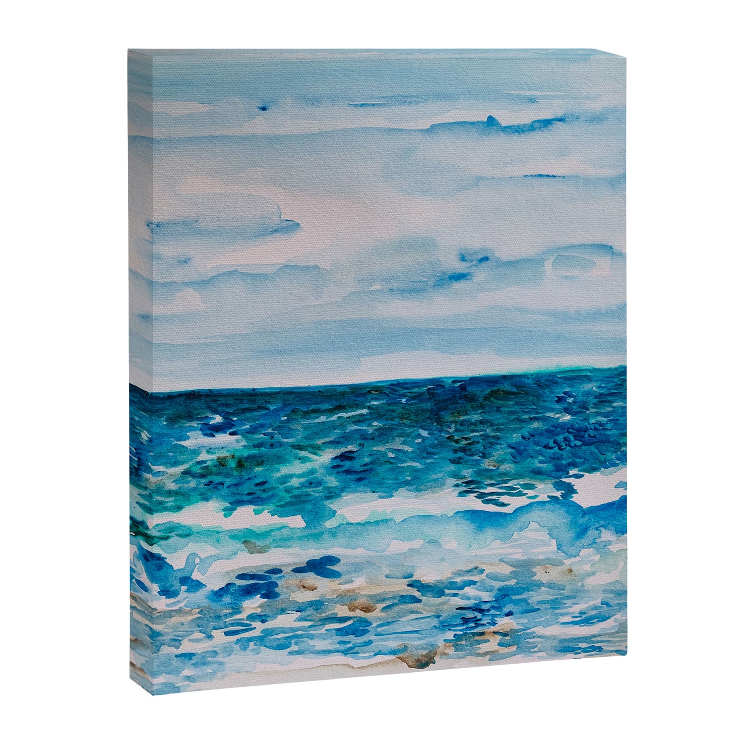 Cabo Beach Mexico Watercolor #1 Canvas Print Gallery Image 6