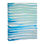 New Year Blue Water Lines Canvas Print Gallery Image 6