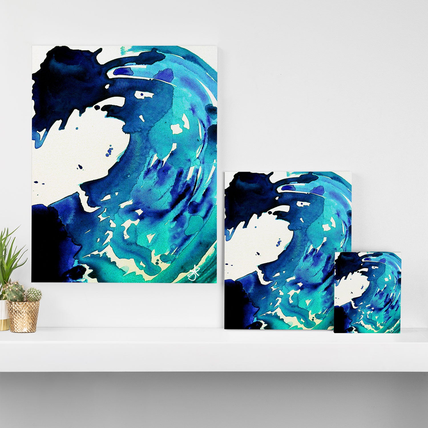 Ocean Canvas Print Gallery Image 3