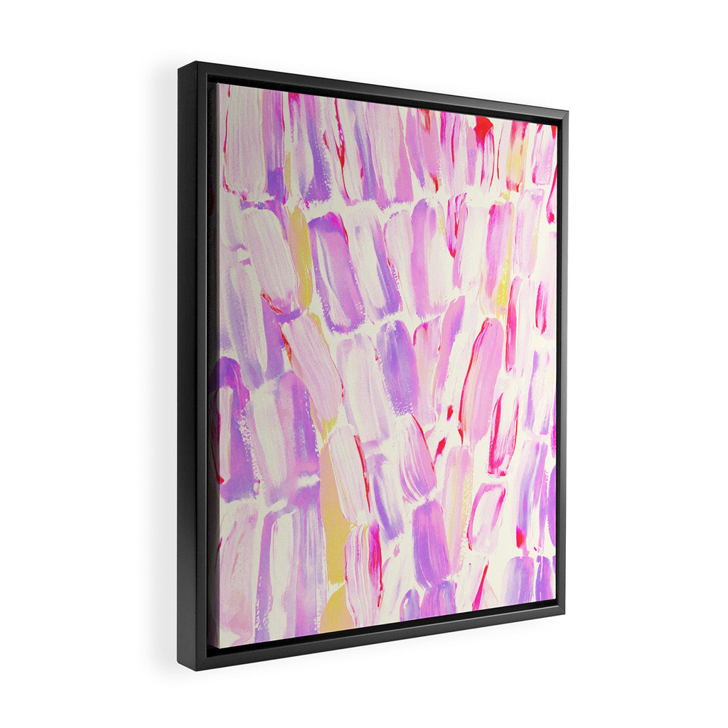 Peaches Sugarcane Framed Canvas Print Gallery Image 2