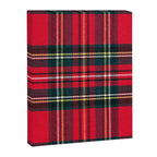 Black Red Tartan Plaid Scottish Pattern Canvas Print Gallery Image 6