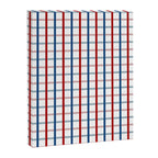 Blue Red Tattersall Plaid Pattern Canvas Print Gallery Image 8