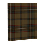 Brown Tartan Plaid Pattern Canvas Print Gallery Image 8