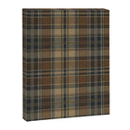Classical Beige Brown Tartan Plaid Pattern Canvas Print Gallery Image 8