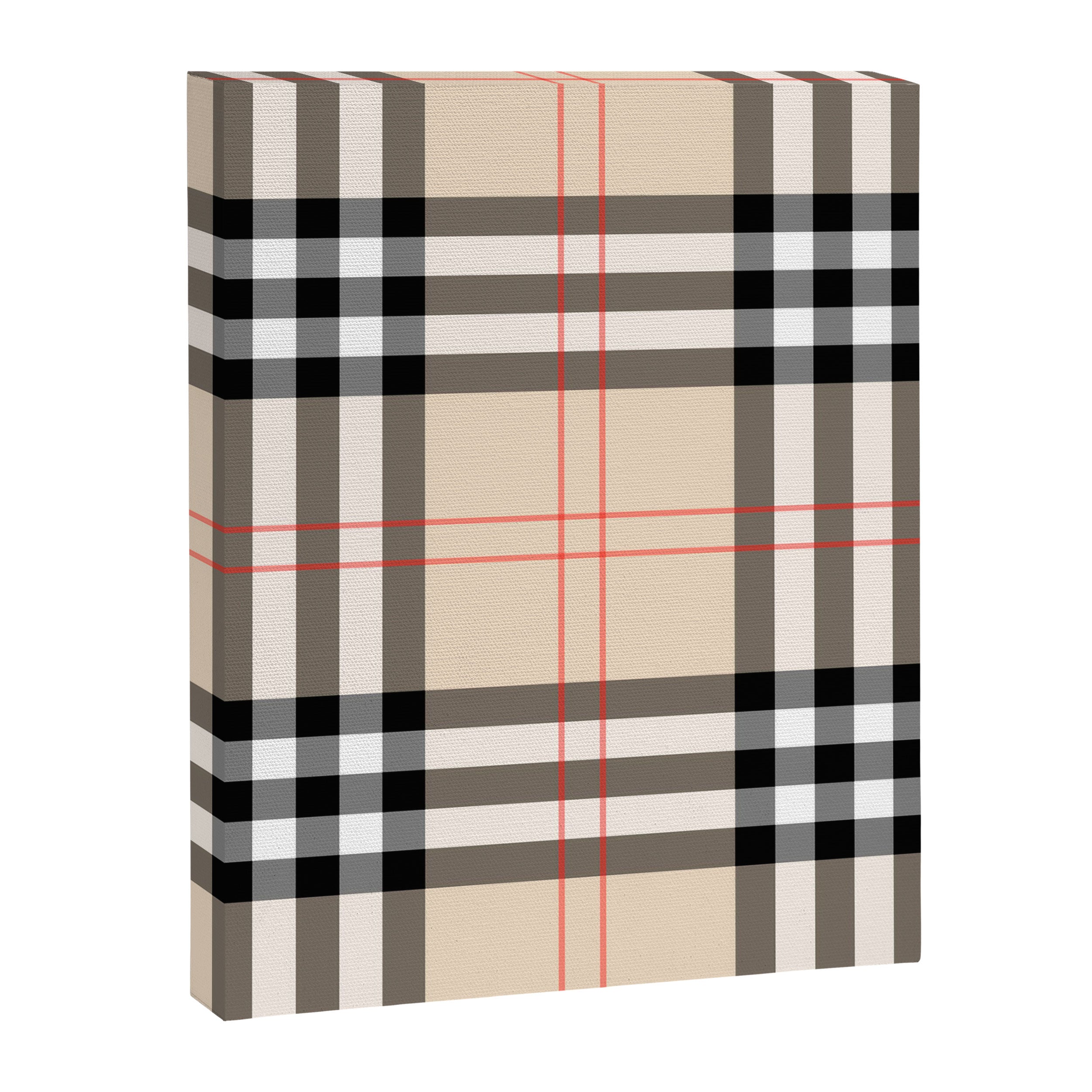 Scottish Cage Luxury Plaid Pattern Canvas Print Gallery Image 8