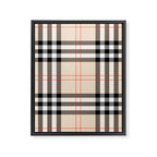 Scottish Cage Luxury Plaid Pattern Framed Canvas Print Gallery Image 8
