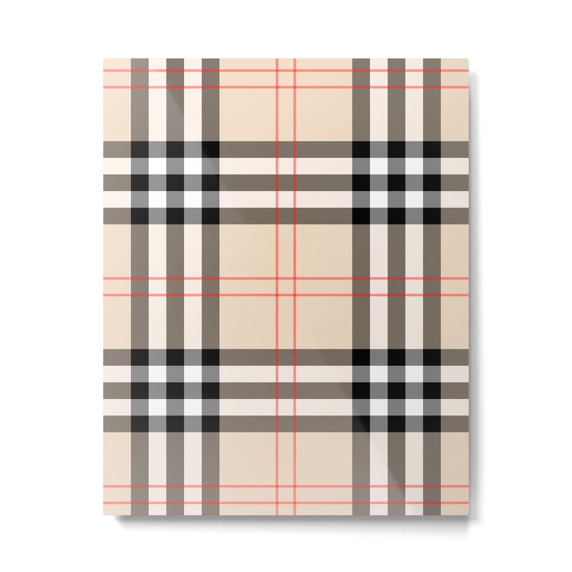 Scottish Cage Luxury Plaid Pattern Metal Print Gallery Image 6