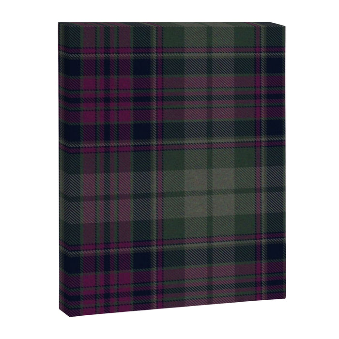 Vintage Purple Tartan Plaid Pattern Canvas Print Gallery Image 1