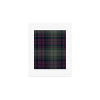 Vintage Purple Tartan Plaid Pattern Art Print Gallery Image 1