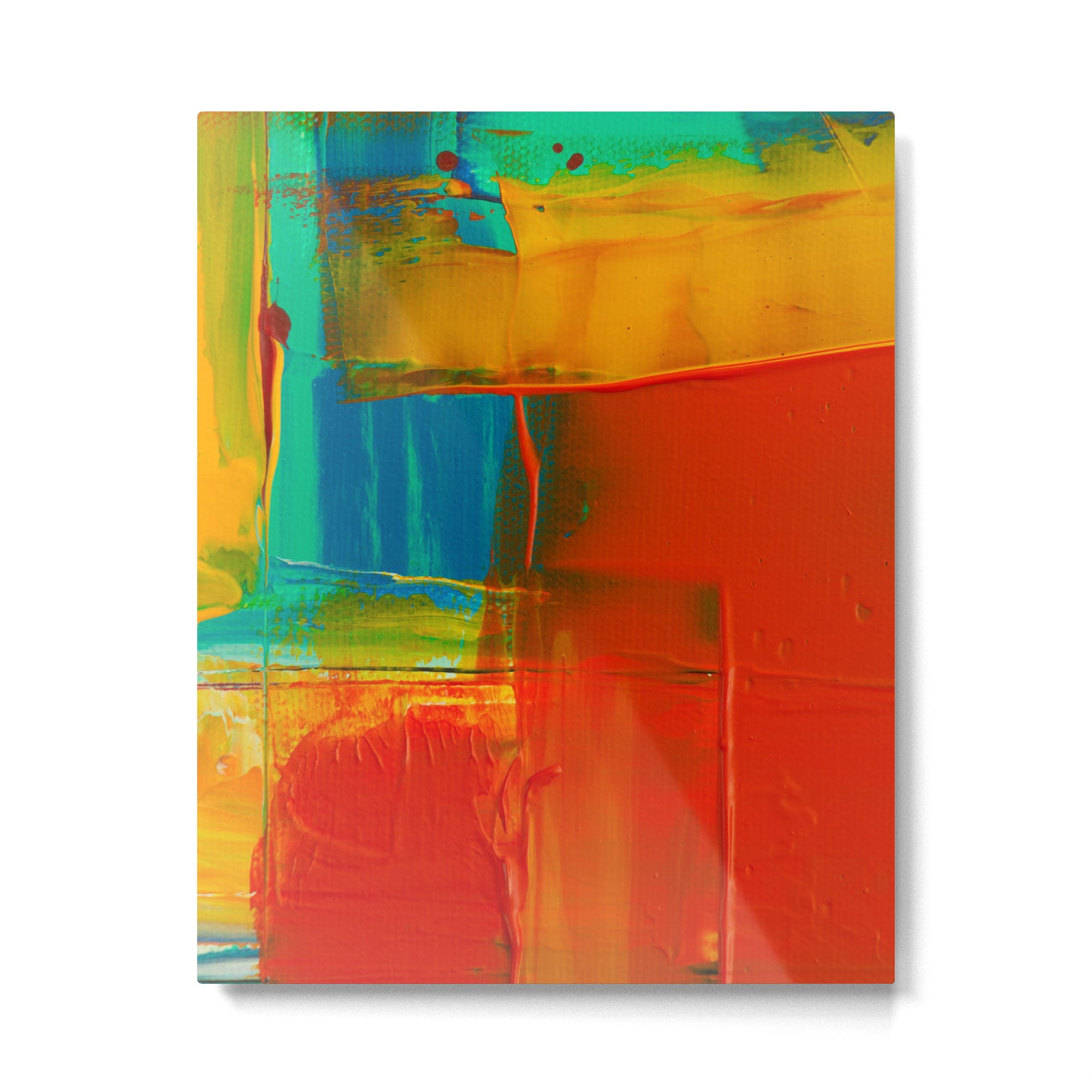 Mid Century Abstract Art Metal Print Gallery Image 4