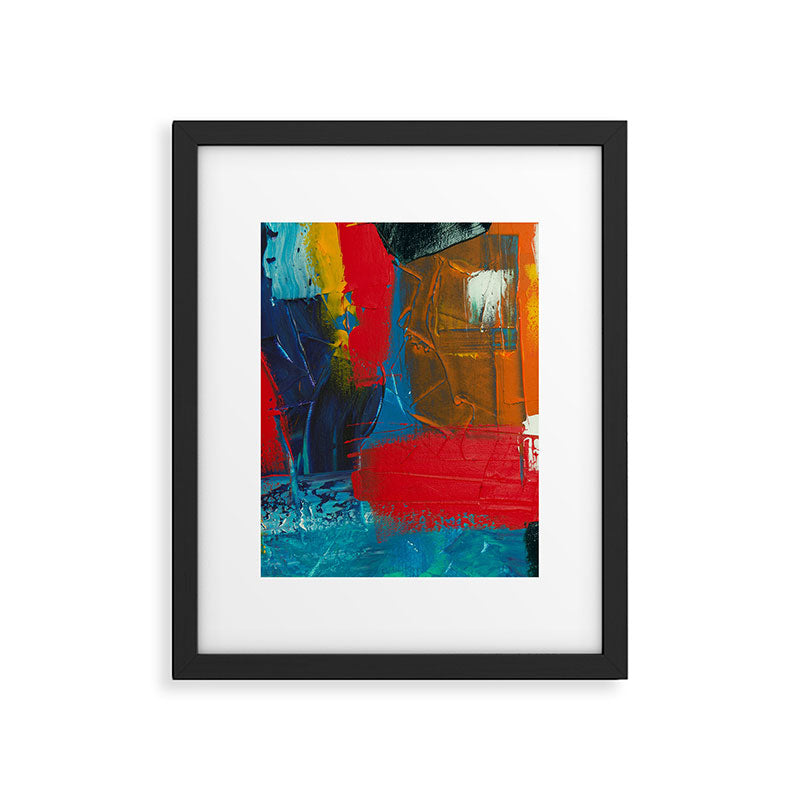 Mid Century Abstract Art Framed Art Print Gallery Image 4