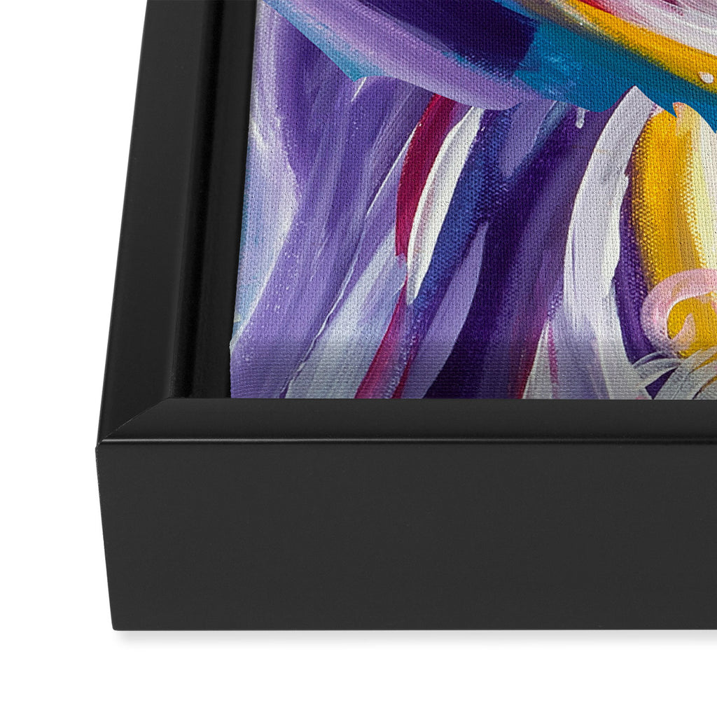 floral Framed Canvas Print Gallery Image 3