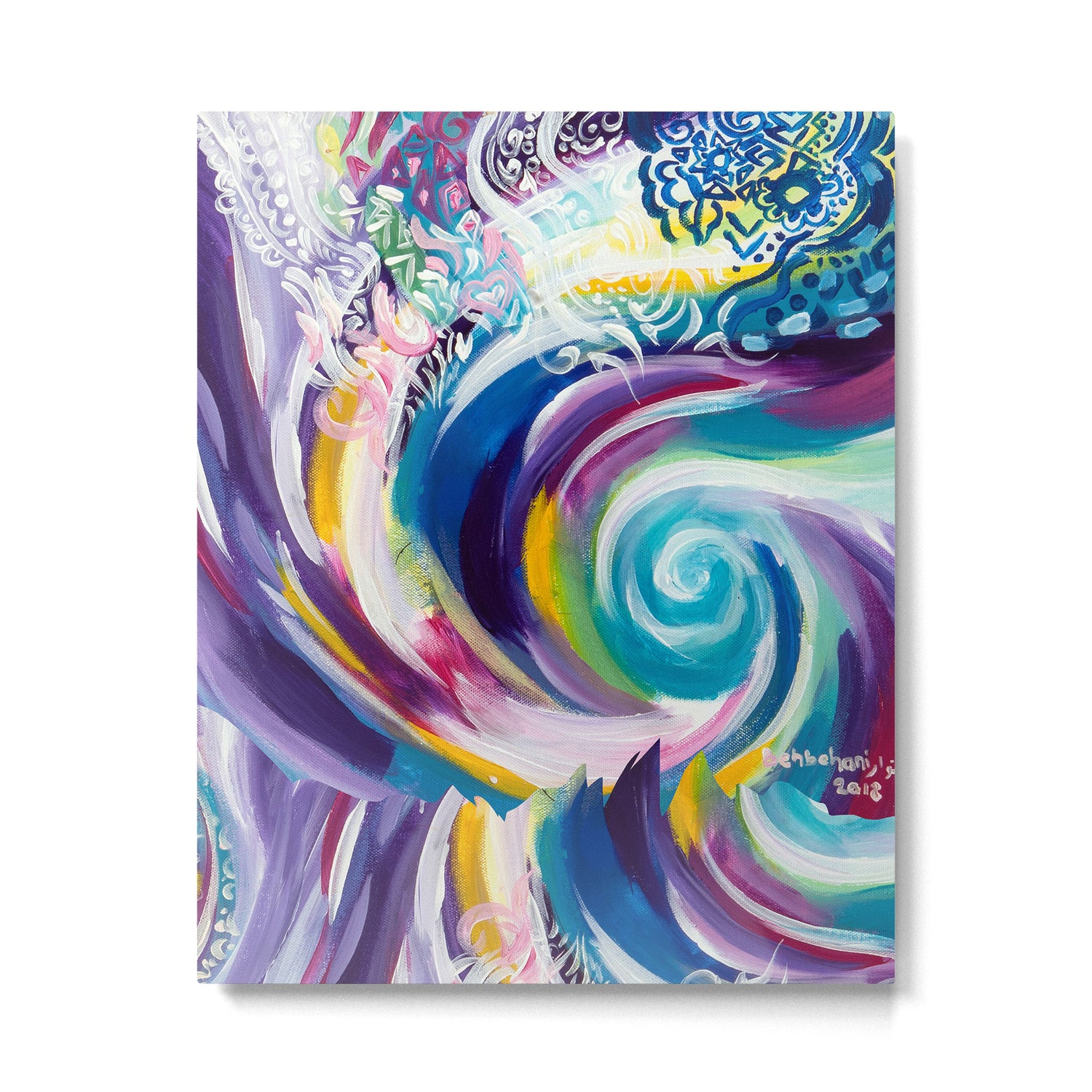 floral Metal Print Gallery Image 6