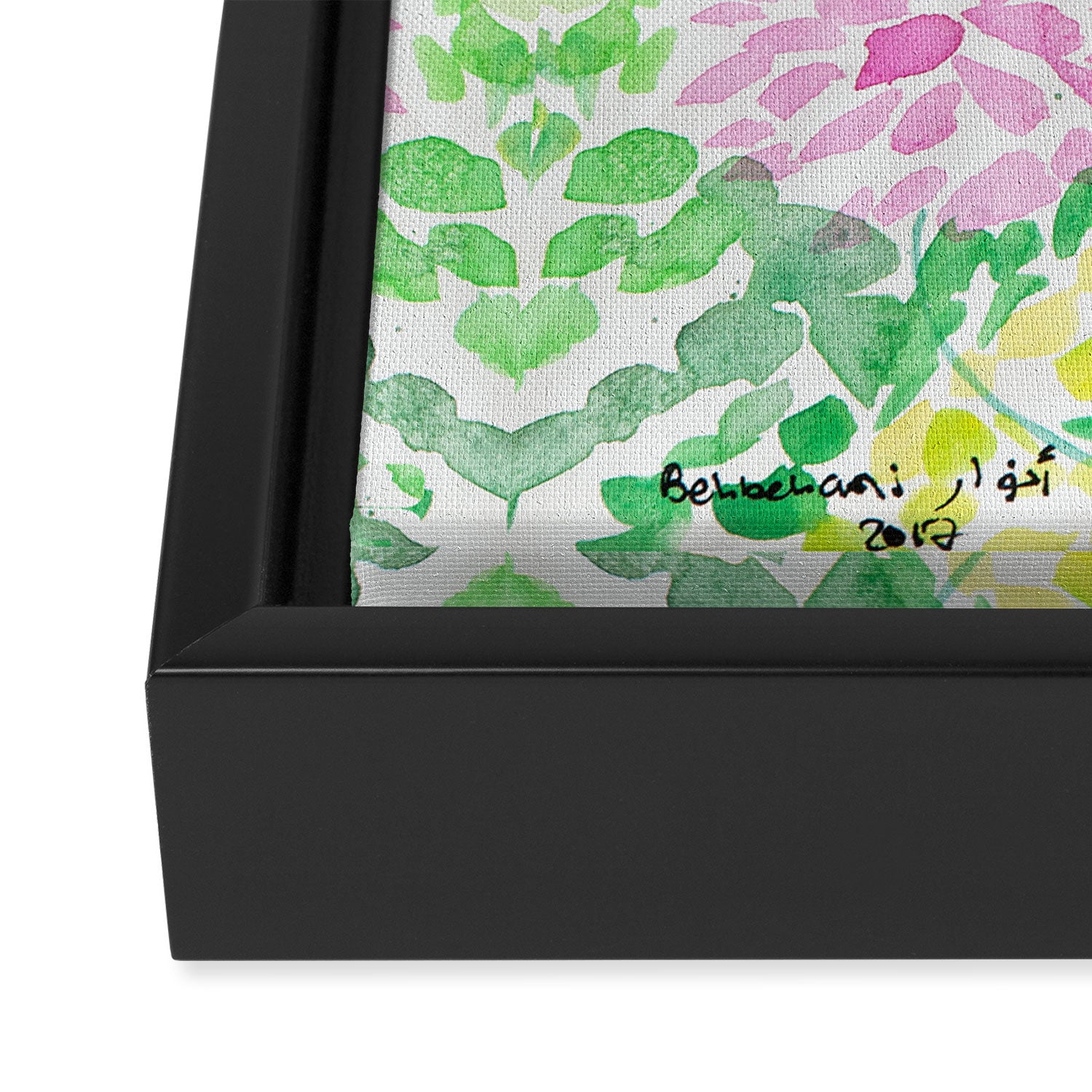flowers Framed Canvas Print Gallery Image 3