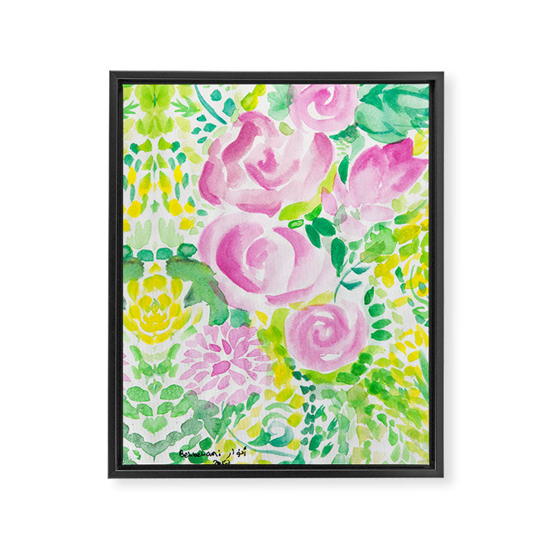 flowers Framed Canvas Print Gallery Image 8