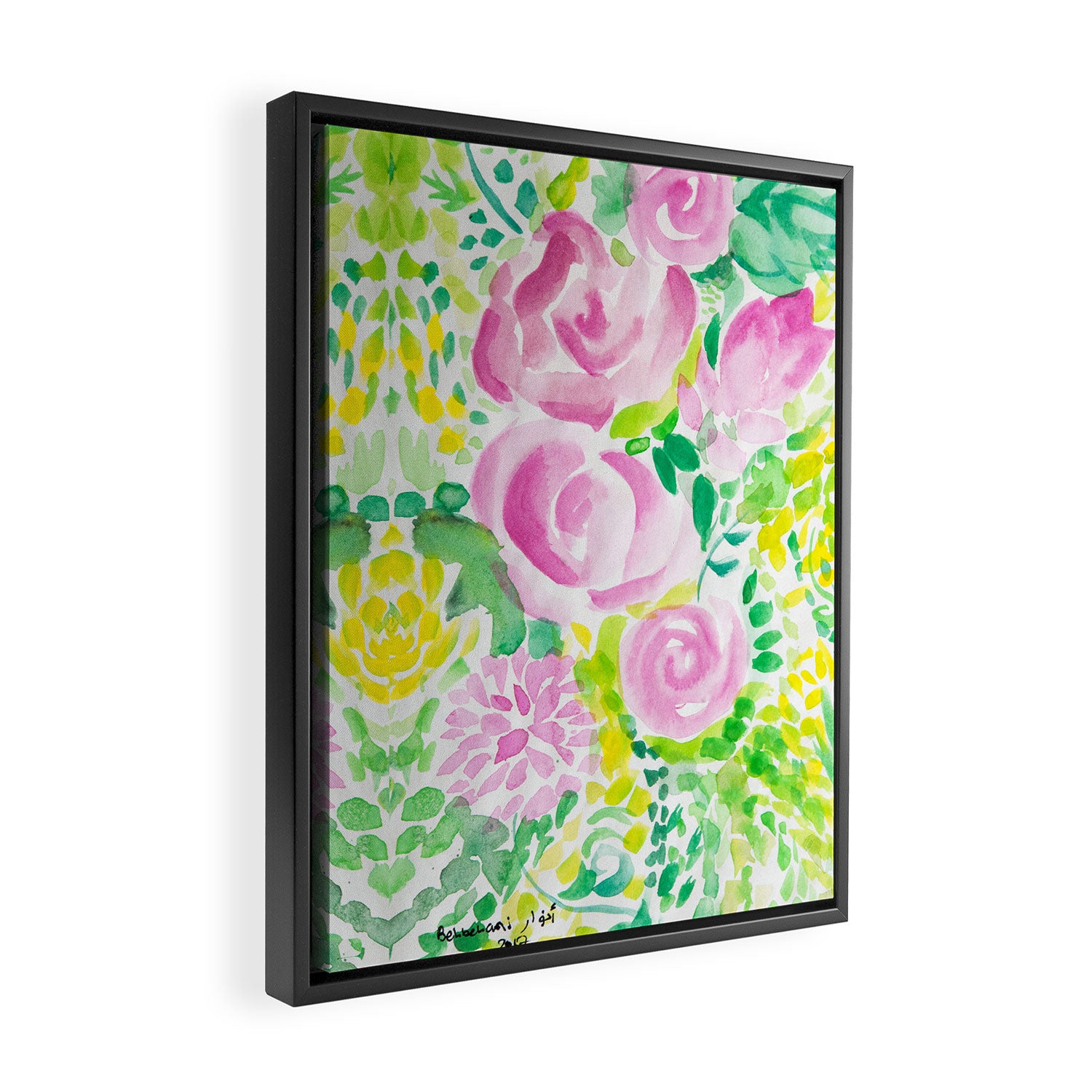flowers Framed Canvas Print Gallery Image 2