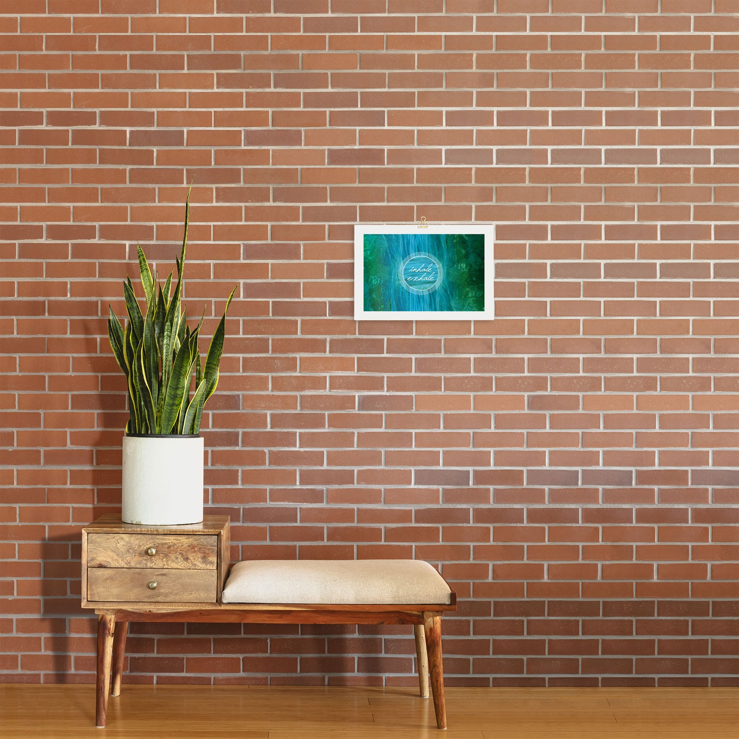 Inhale Exhale Art Print Gallery Image 2