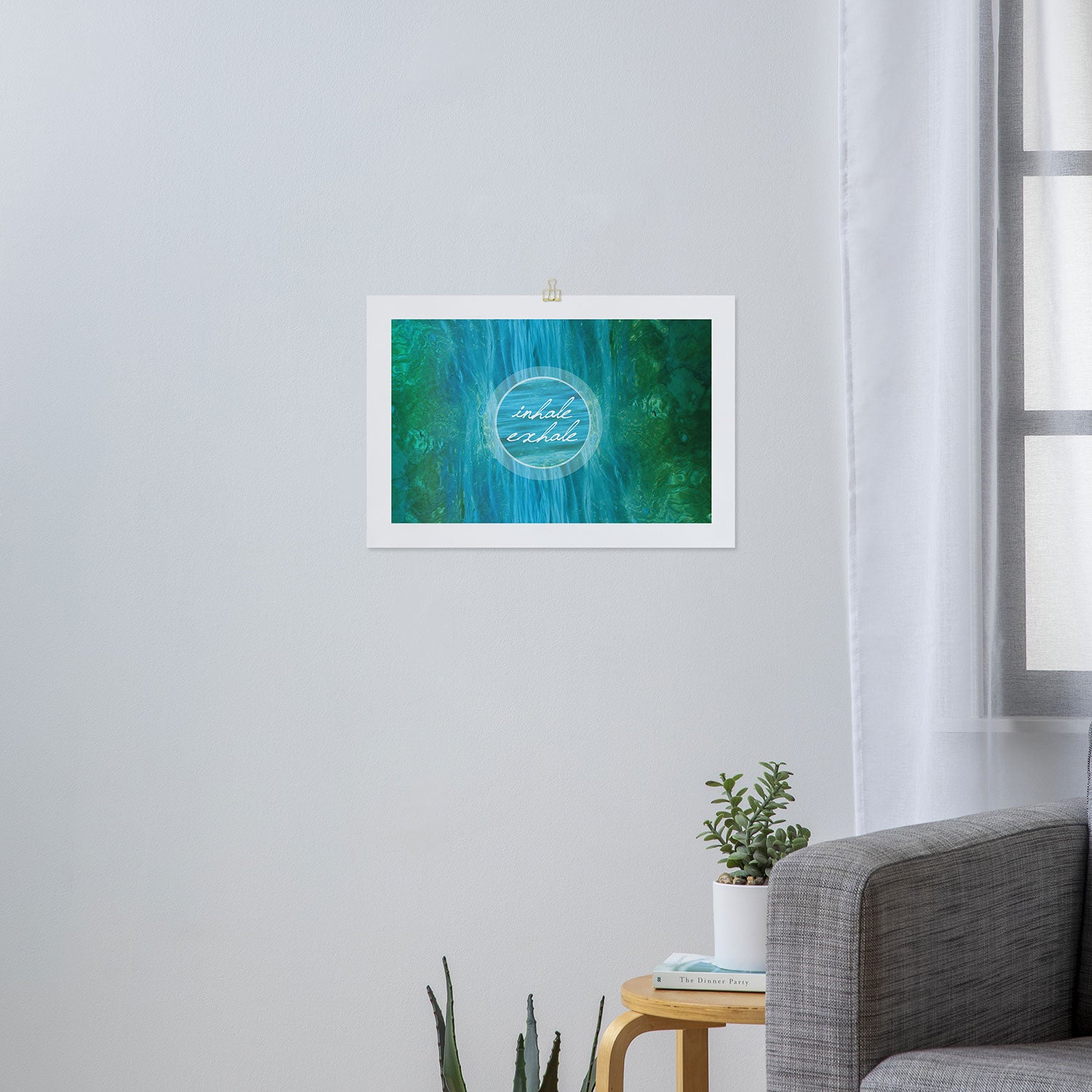 Inhale Exhale Art Print Gallery Image 3
