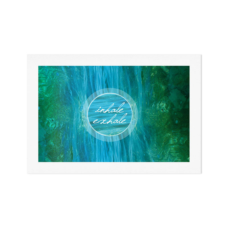 Inhale Exhale Art Print Gallery Image 1