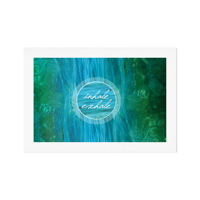 Inhale Exhale Art Print Gallery Image 1