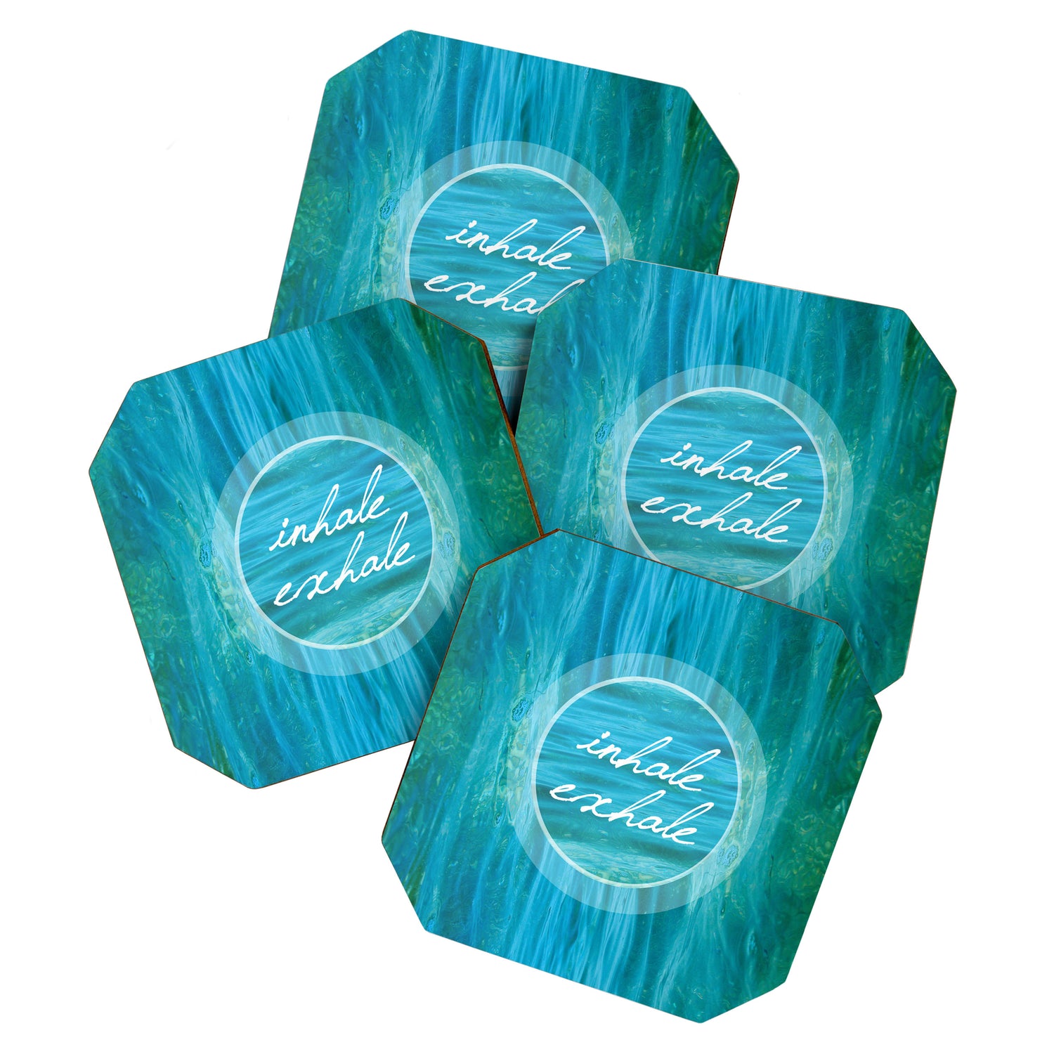 Inhale Exhale Coaster Gallery Image 1
