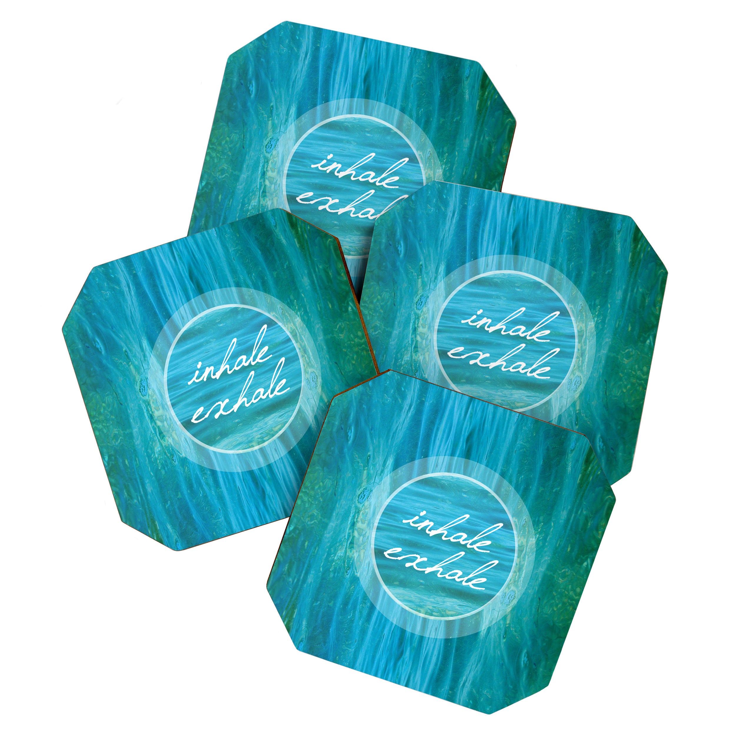 Inhale Exhale Coaster Gallery Image 1