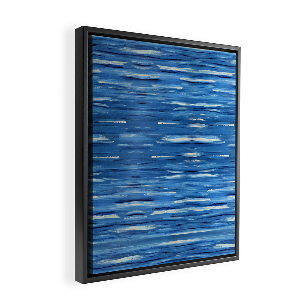 Seaside Framed Canvas Print Gallery Image 2