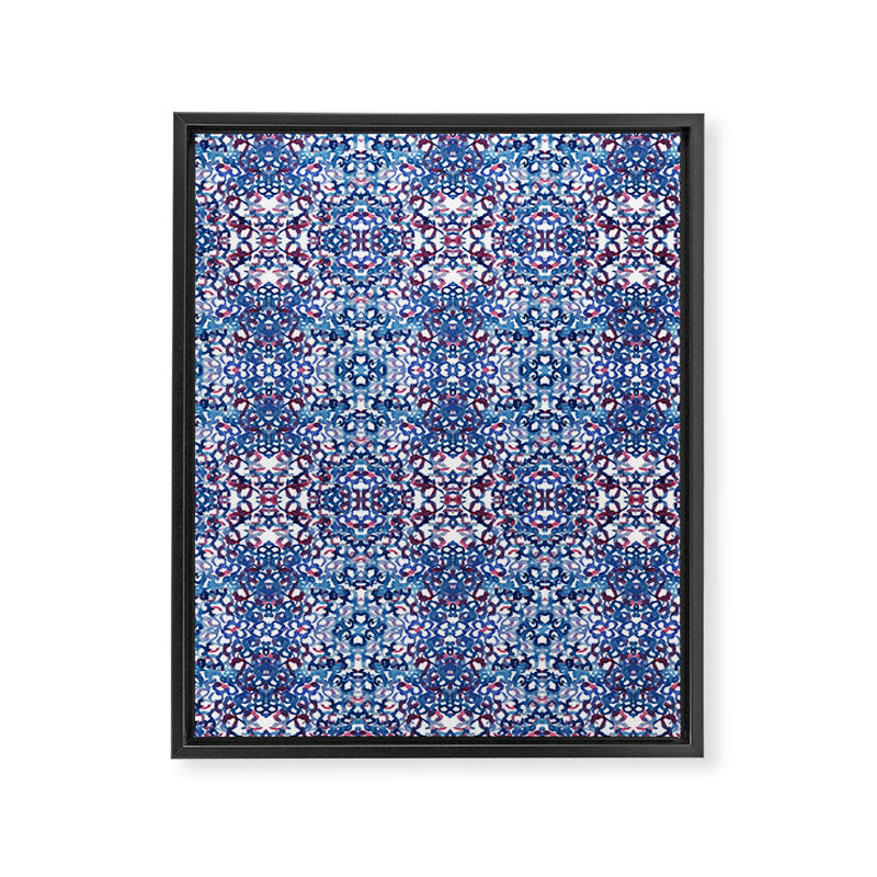 Swirls Framed Canvas Print Gallery Image 8