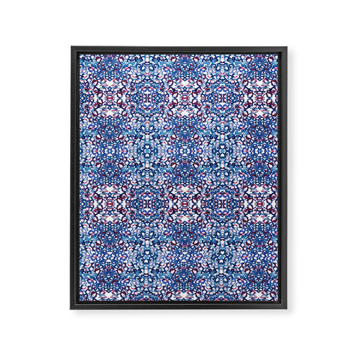 Swirls Framed Canvas Print Gallery Image 1