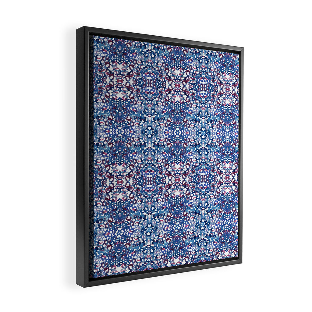 Swirls Framed Canvas Print Gallery Image 2