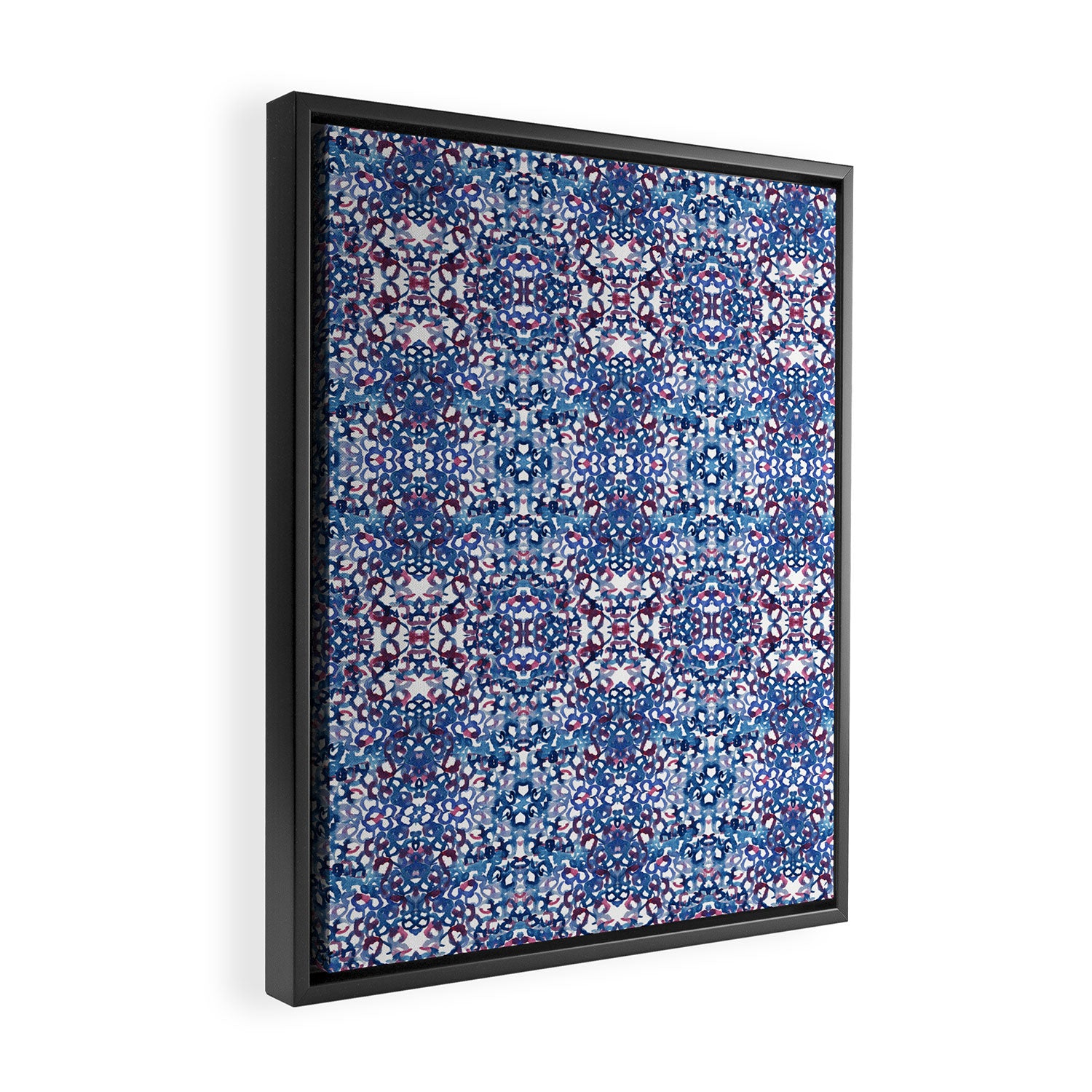 Swirls Framed Canvas Print Gallery Image 2