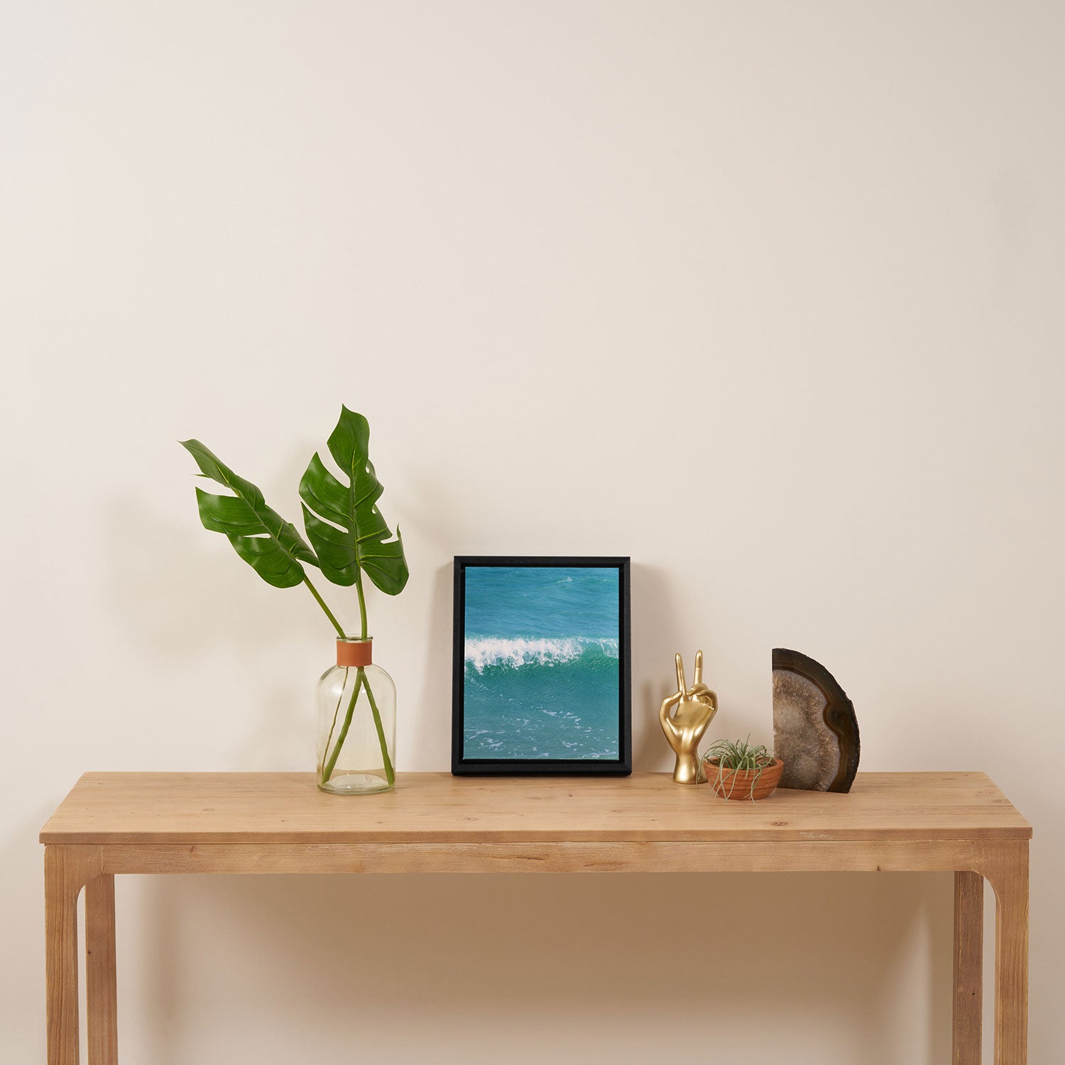 Wave Chalet Framed Canvas Print Gallery Image 4
