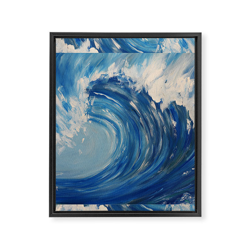 WAVE Framed Canvas Print Gallery Image 8