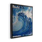 WAVE Framed Canvas Print Gallery Image 2