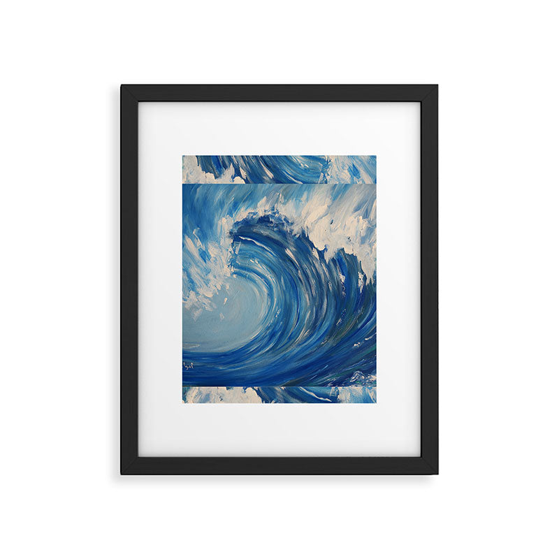 WAVE Framed Art Print Gallery Image 6