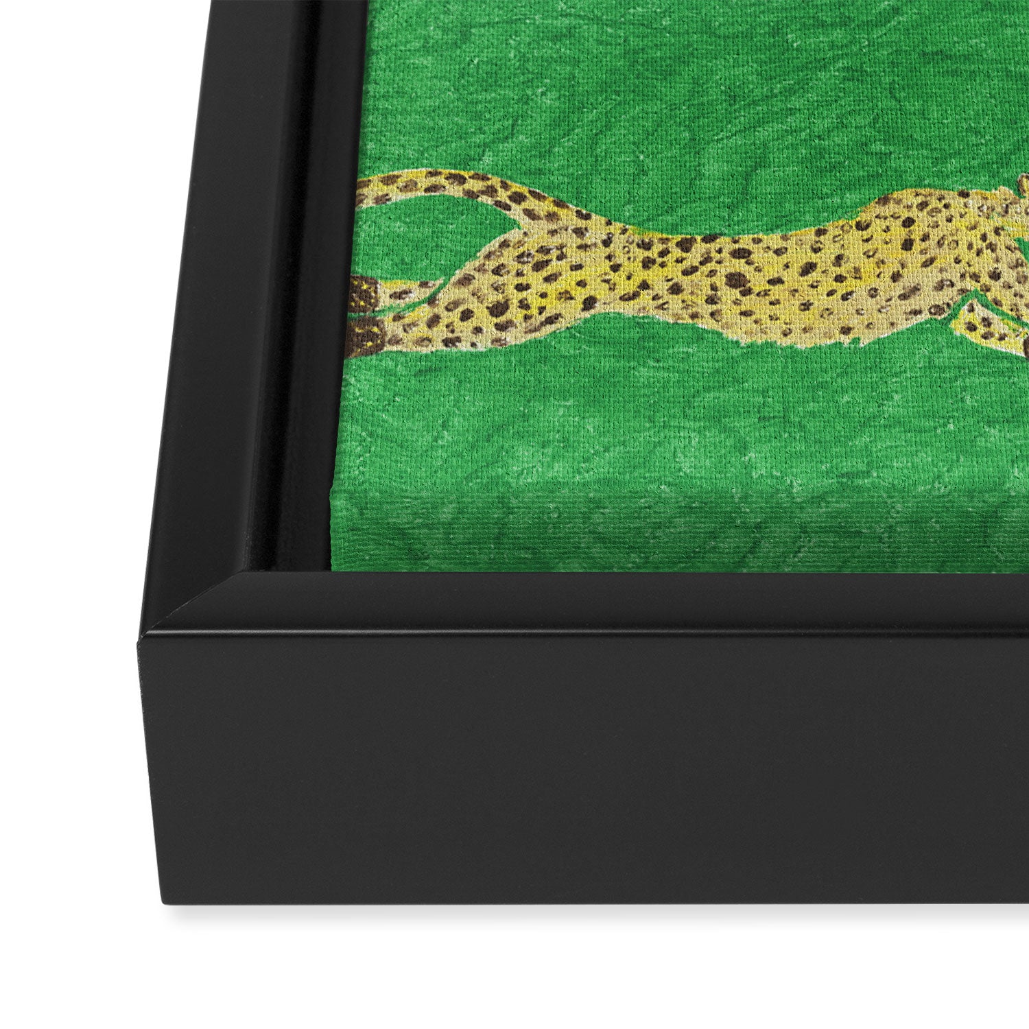 Florence the Cowgirl Cheetah Framed Canvas Print Gallery Image 3