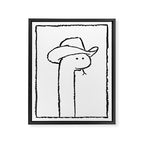 Snake Framed Canvas Print Gallery Image 6