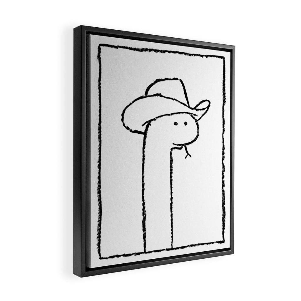Snake Framed Canvas Print Gallery Image 2