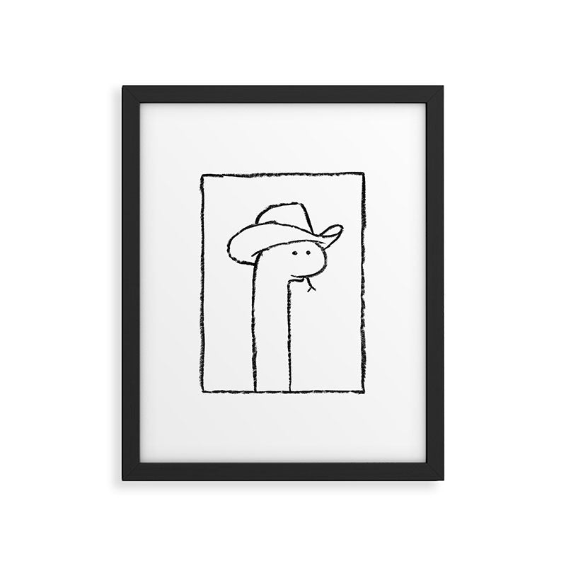 Snake Framed Art Print Gallery Image 5