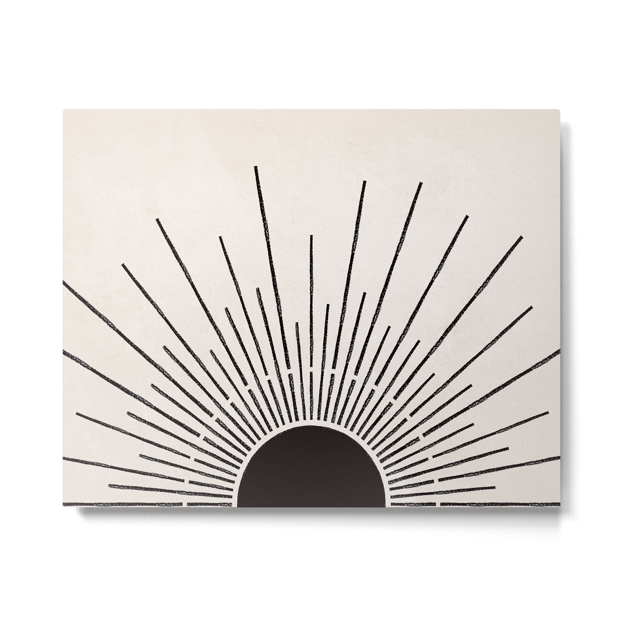 Boho Sun no. 5 Black Metal Print Gallery Image 4