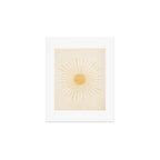 Sun #3 Yellow Art Print Gallery Image 1