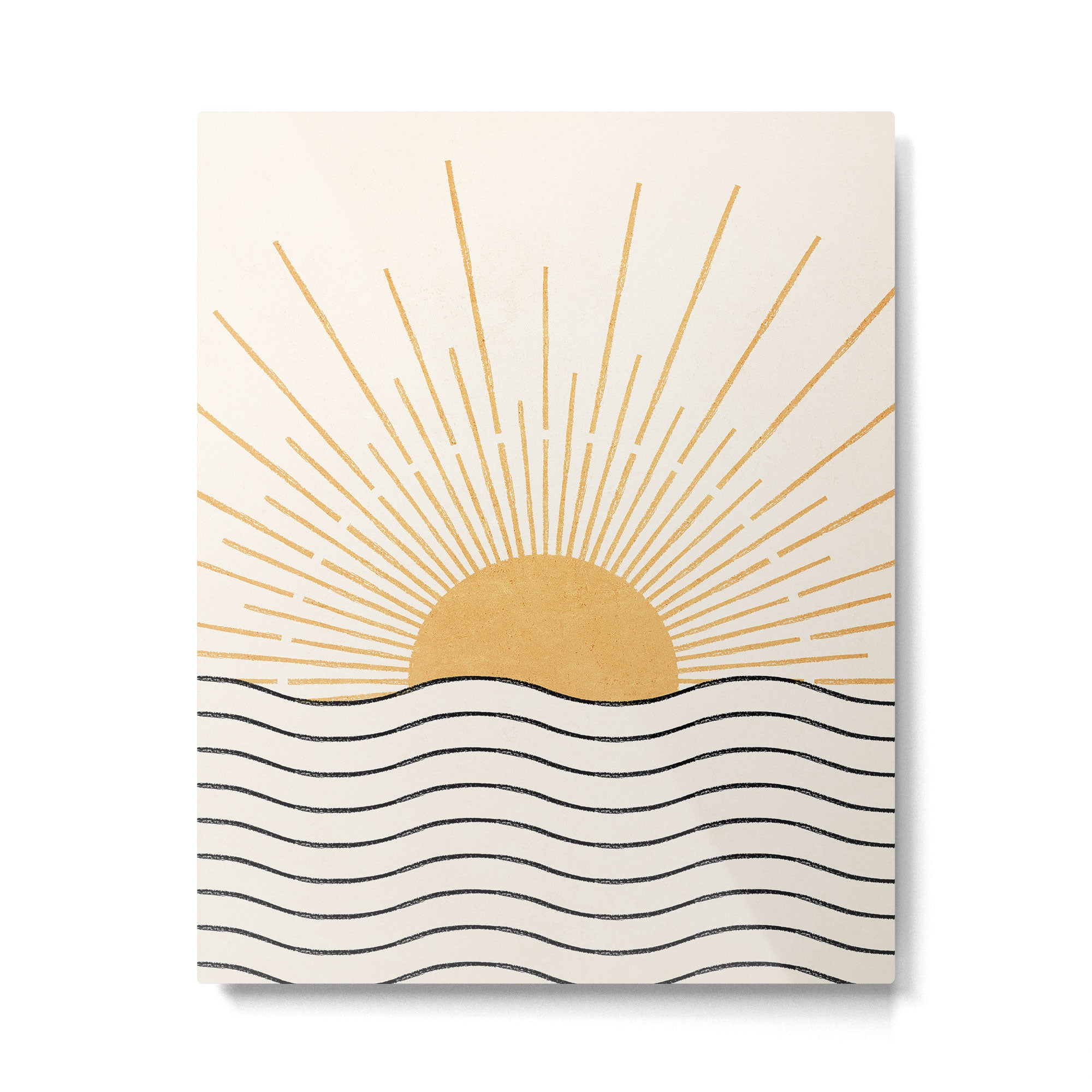 The Sun and The Sea Metal Print Gallery Image 4