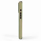 Tan & Dark Olive Green Colored Striped Pattern iPhone Case Gallery Image 2