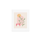Abstract Boho Botanical Art Print Gallery Image 1