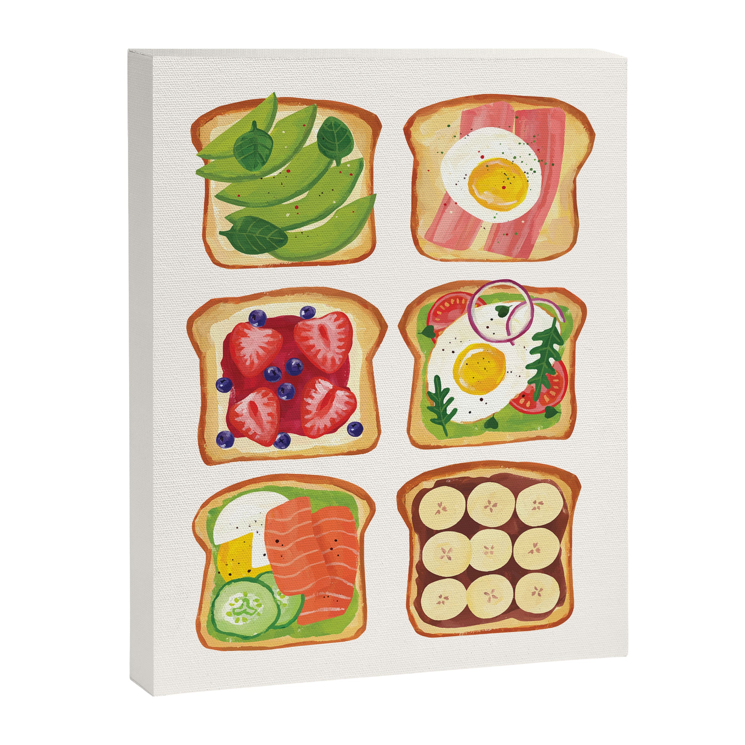 Avocado Toast Canvas Print Gallery Image 6