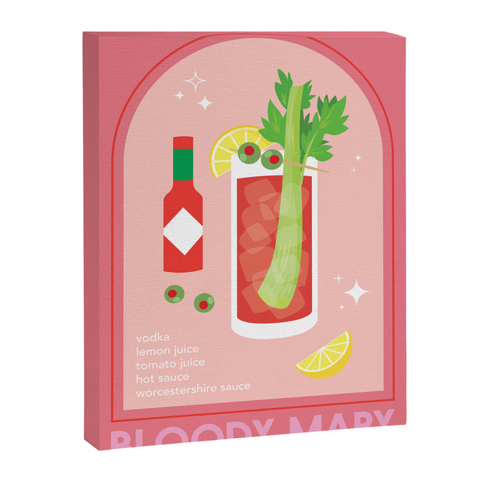 Bloody Mary Cocktail Canvas Print Gallery Image 1