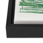 Book Club Framed Canvas Print Gallery Image 3