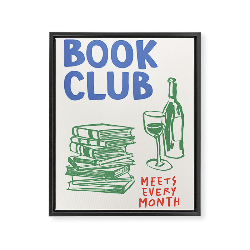 Book Club Framed Canvas Print Gallery Image 6