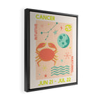 Cancer Astrology Framed Canvas Print Gallery Image 2